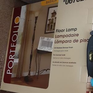 Floor  lamp  brand new from Lowe's